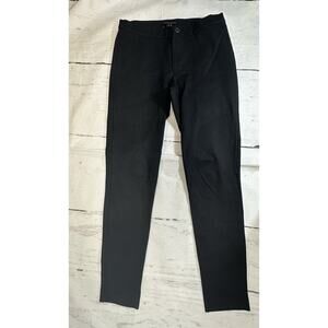 Banana Republic Womens Dress Pants Size 2 Black Mid Rise Workwear